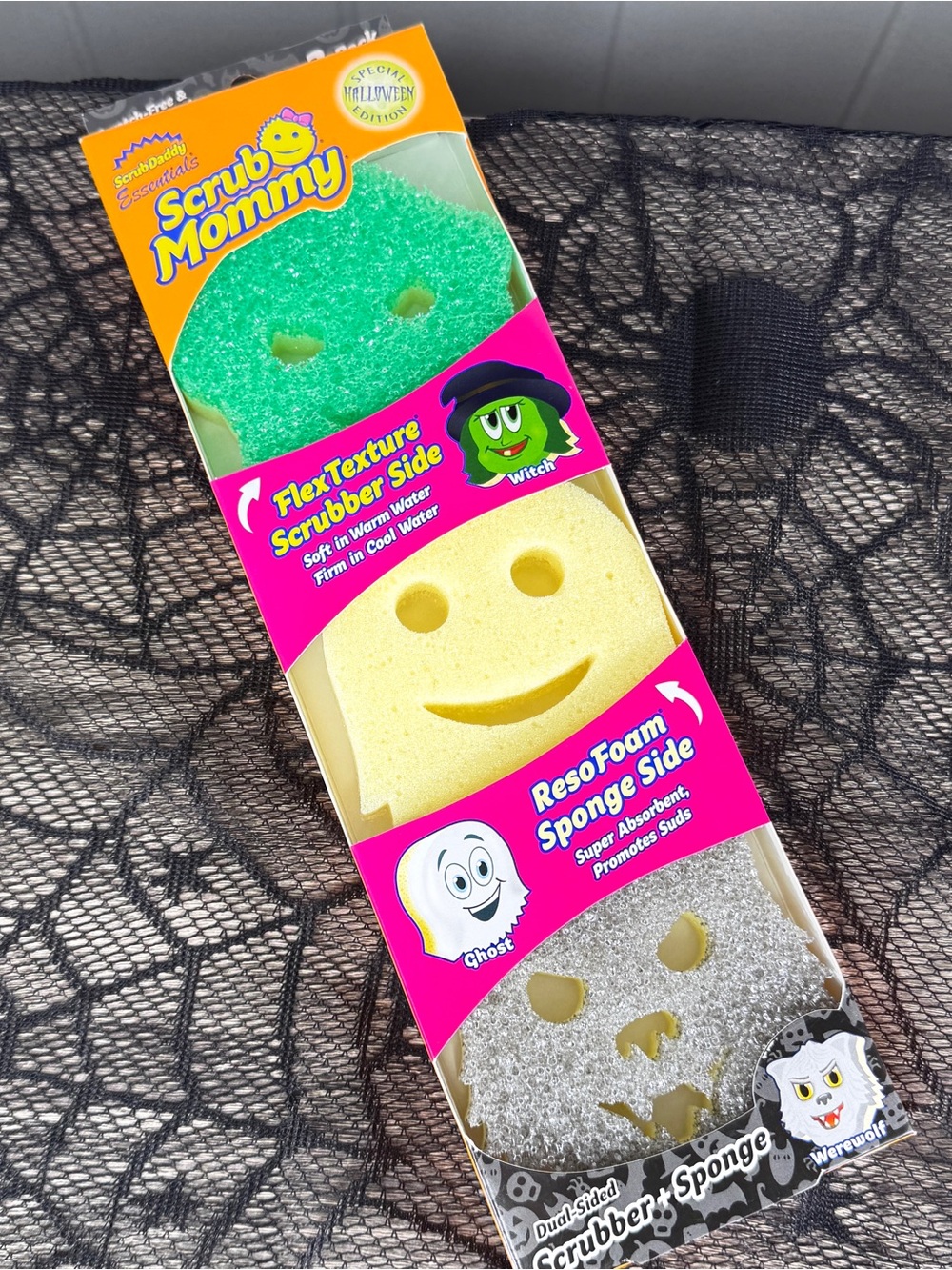 NEW Scrub Mommy Halloween Edition Scrubber Sponge
